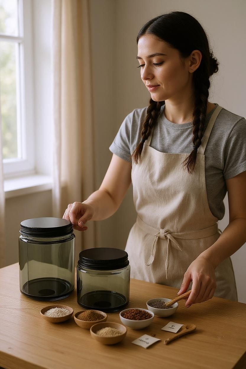 Candle glass Jars 10oz