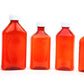 Plastic Liquid Ovals With Child Resistant Cap