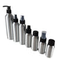 Silver Aluminum Bottles