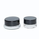 Straight Wall Glass Jars | Black Wall Glass Jars | hemkundinc