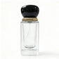 Crimp perfume glass bottles with cap