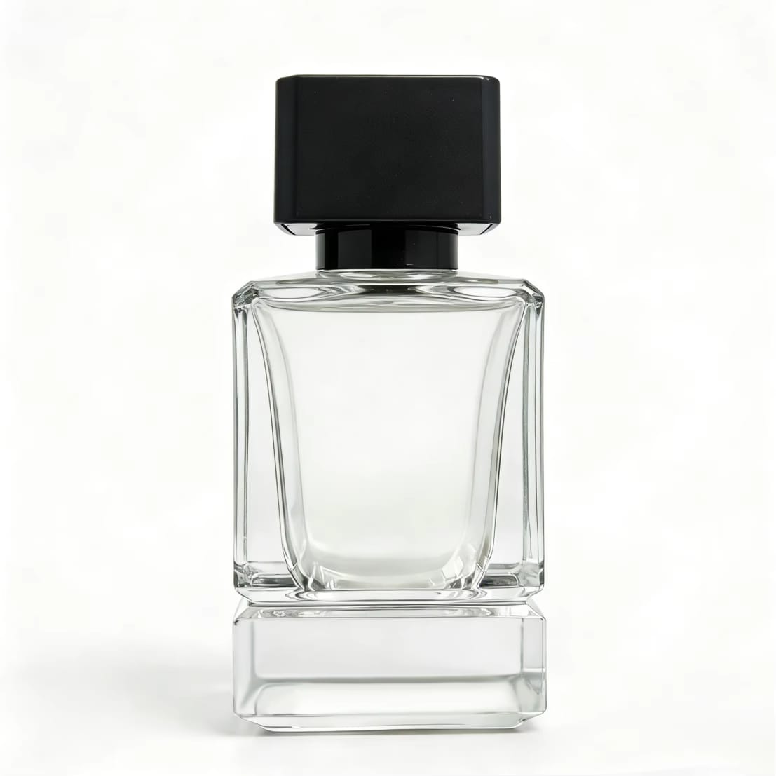 Crimp perfume glass bottles with cap