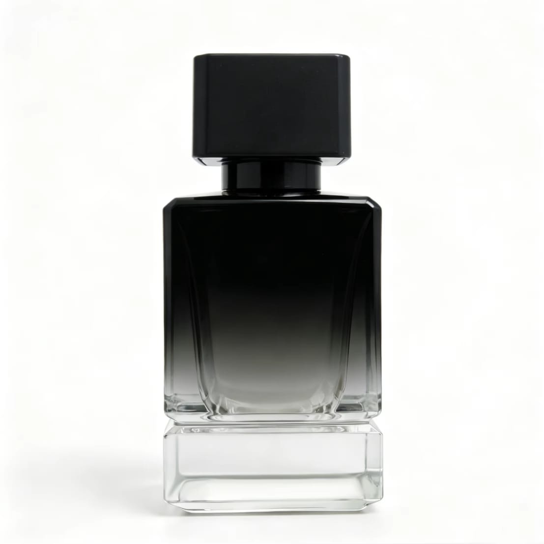 Crimp perfume glass bottles with cap