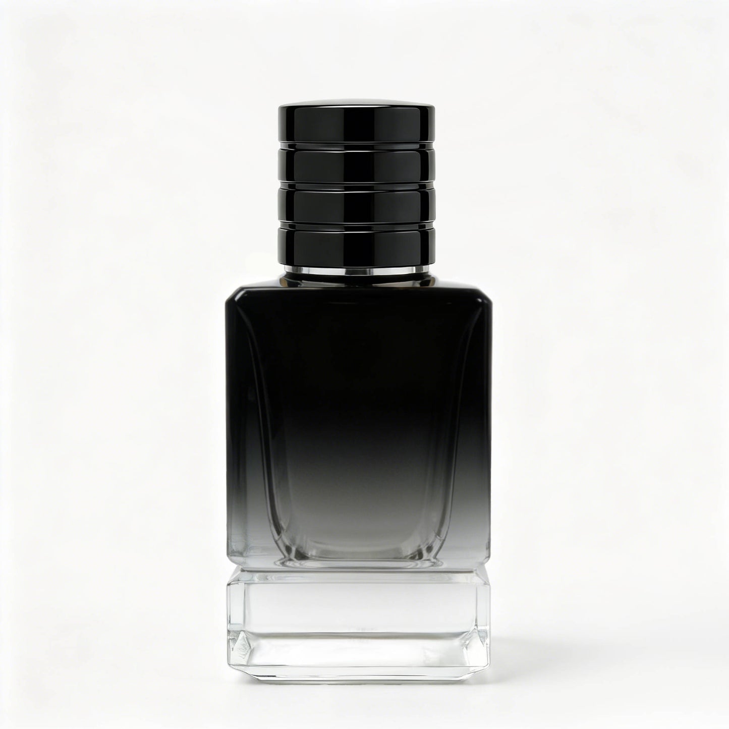 Crimp perfume glass bottles with cap