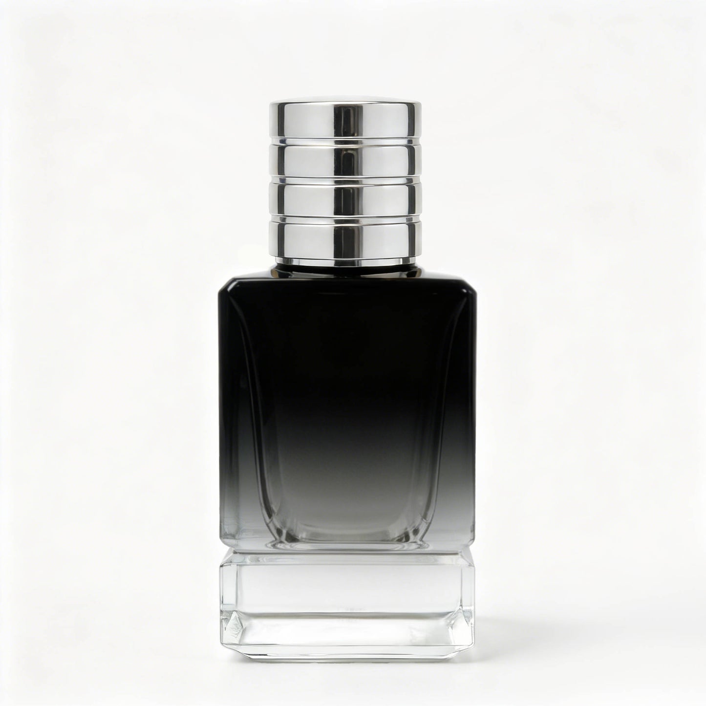 Crimp perfume glass bottles with cap