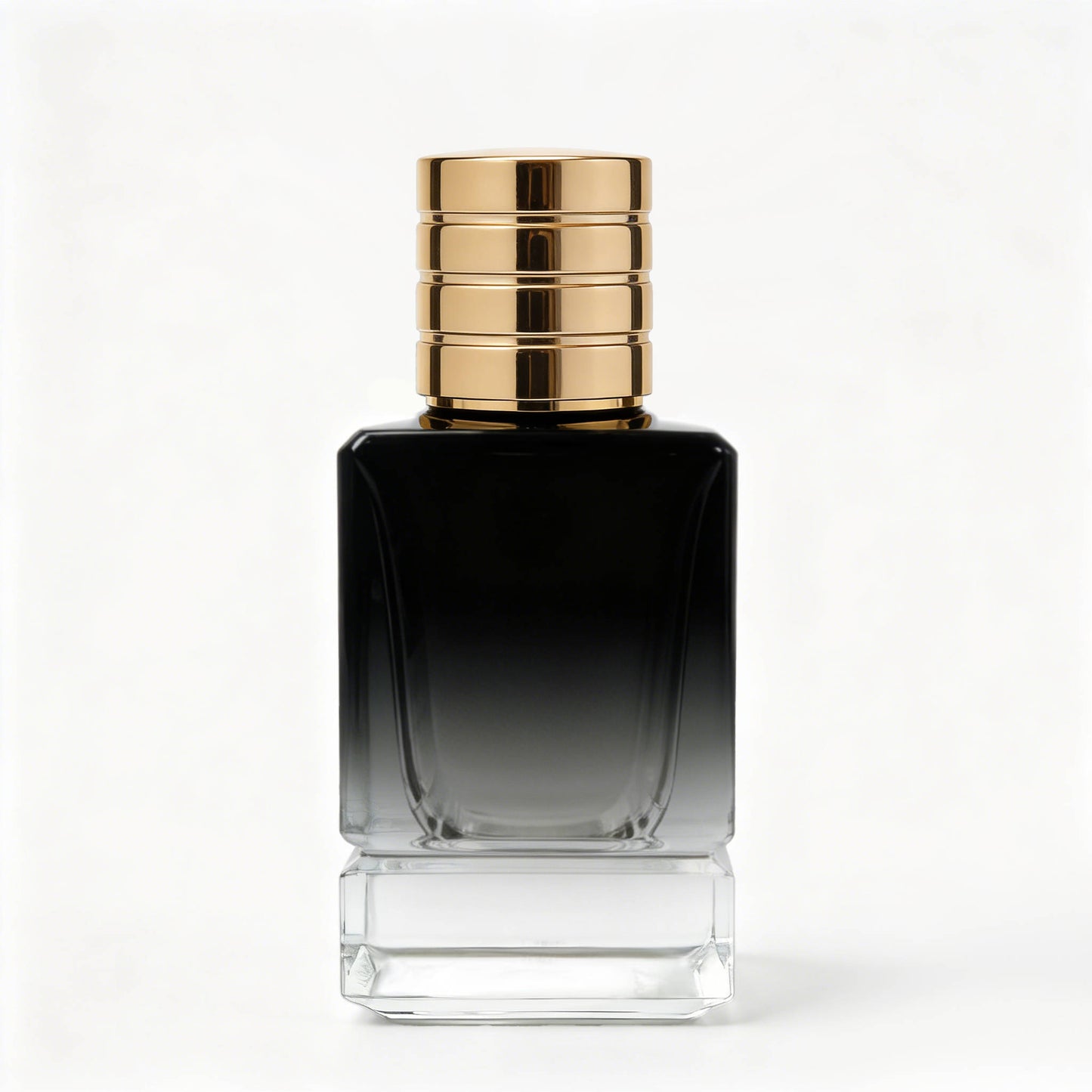 Crimp perfume glass bottles with cap