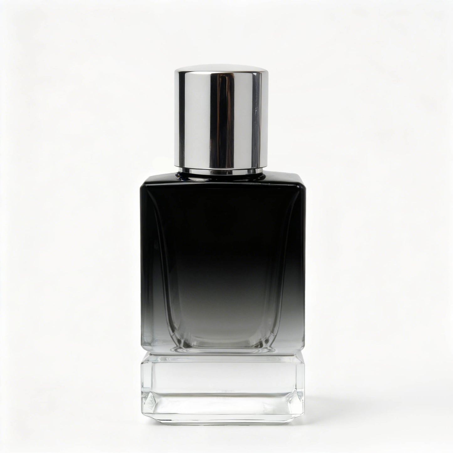 Crimp perfume glass bottles with cap