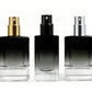 Crimp perfume glass bottles with cap