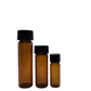 Amber Glass Vials Black Cap | Amber Glass Vials | hemkundinc