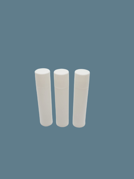 Empty Lip Balm Tubes white 5 gram